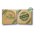 Square Shaped All Natural Cork Coasters - Set of 4